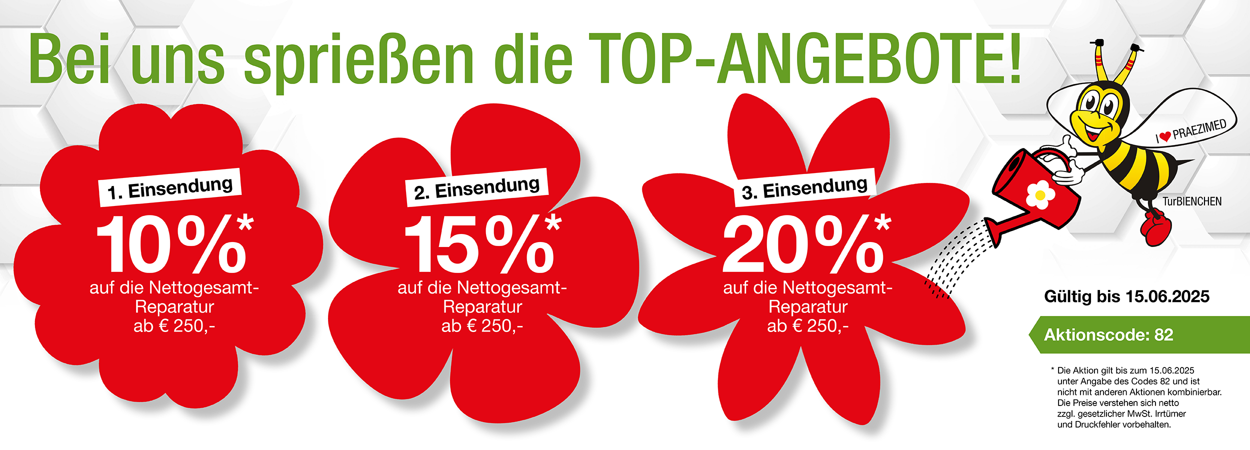Praezimed Service GmbH - Aktion Wartungsvertrag