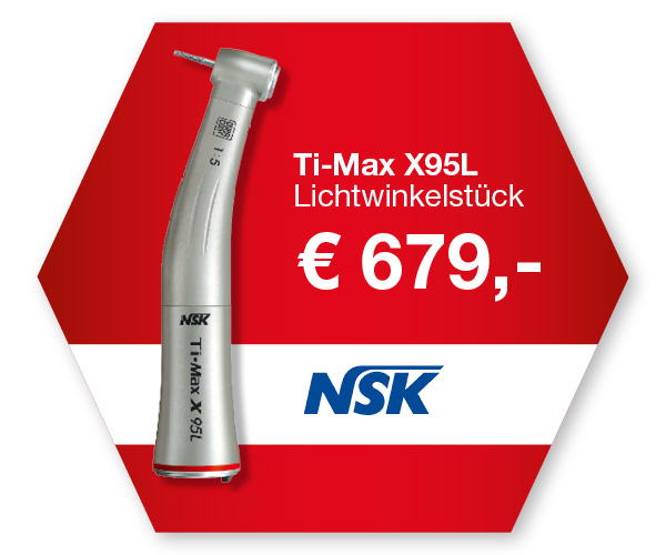 Praezimed Service GmbH - Neu und gebraucht - NSK Ti-Max X95L Winkelstück